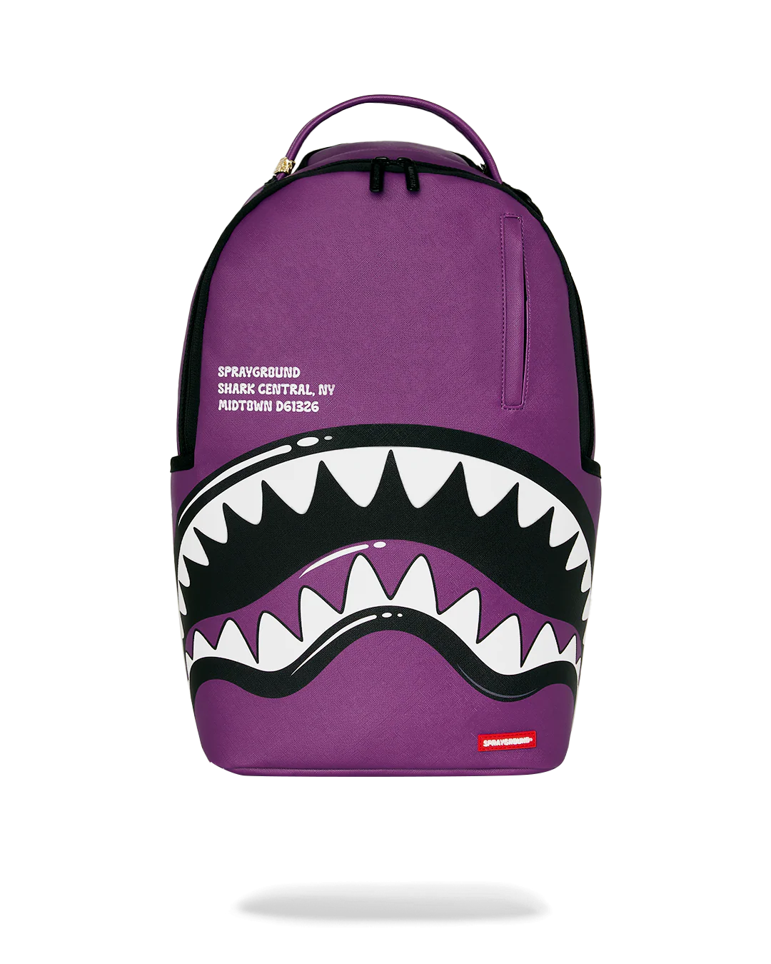 SPRAYGROUND SHARK CENTRAL BUBBLY PURPLE BACKPACK