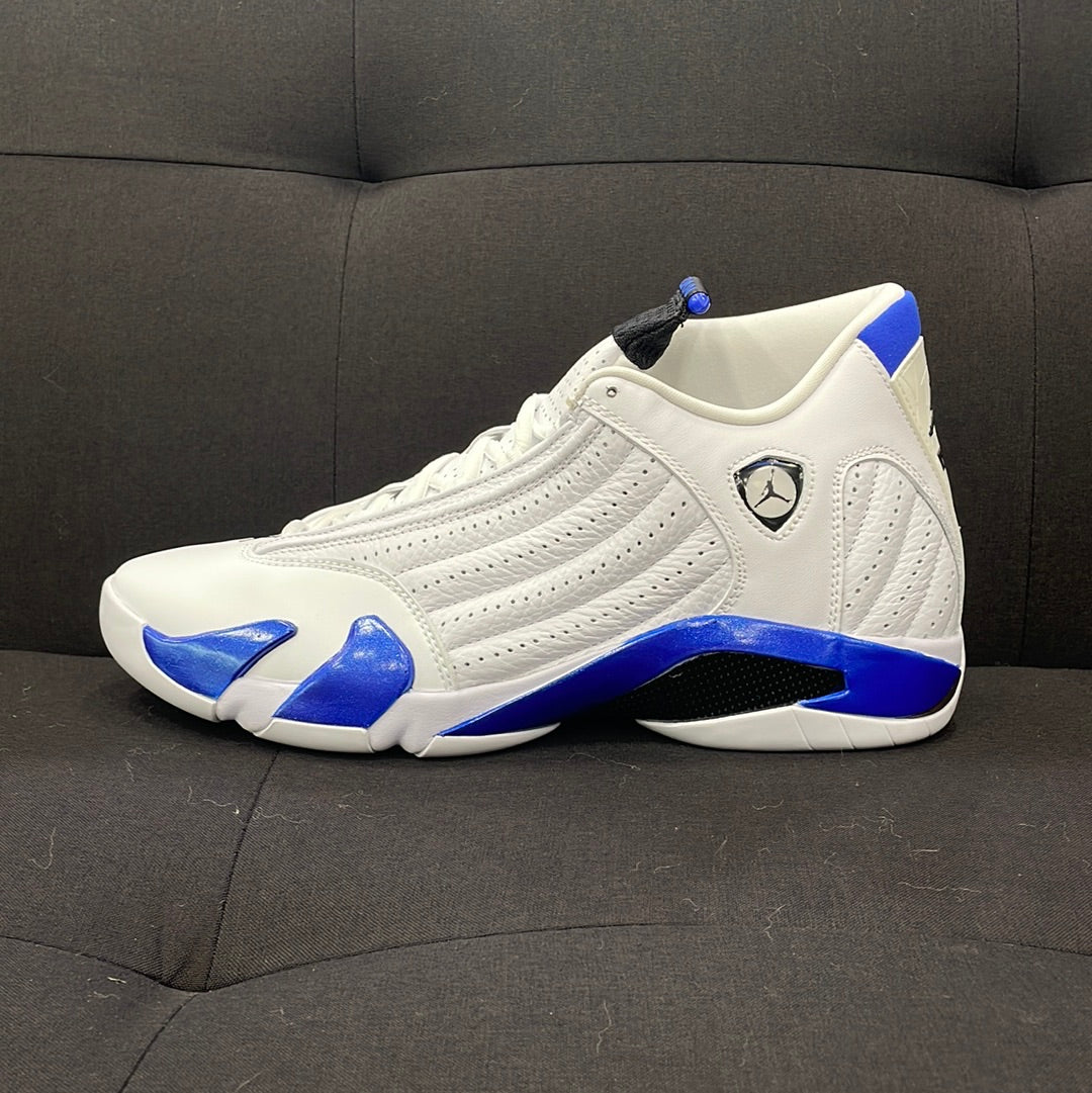 Jordan 14 White Hyper Royal