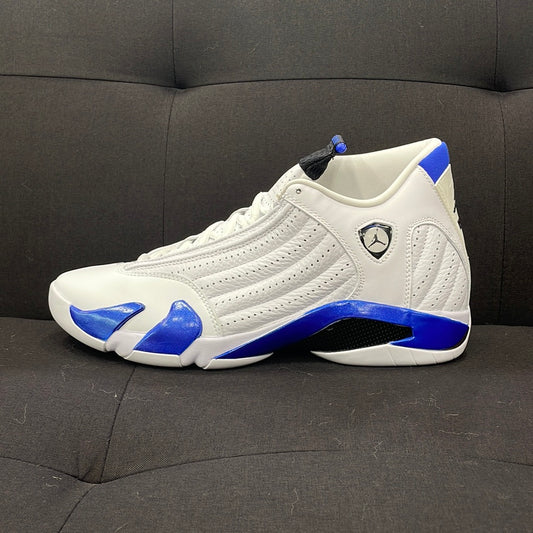 Jordan 14 White Hyper Royal